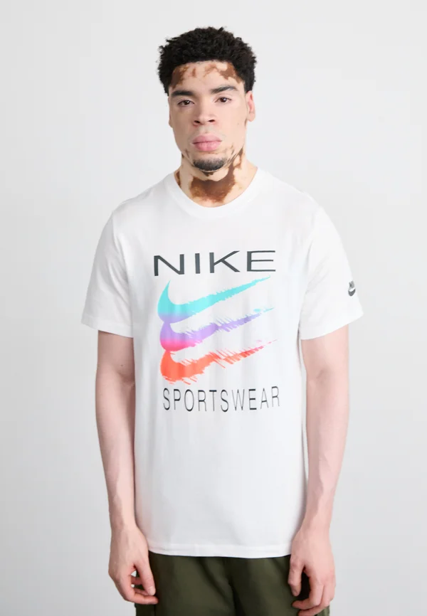TEE - Print T-shirt - white