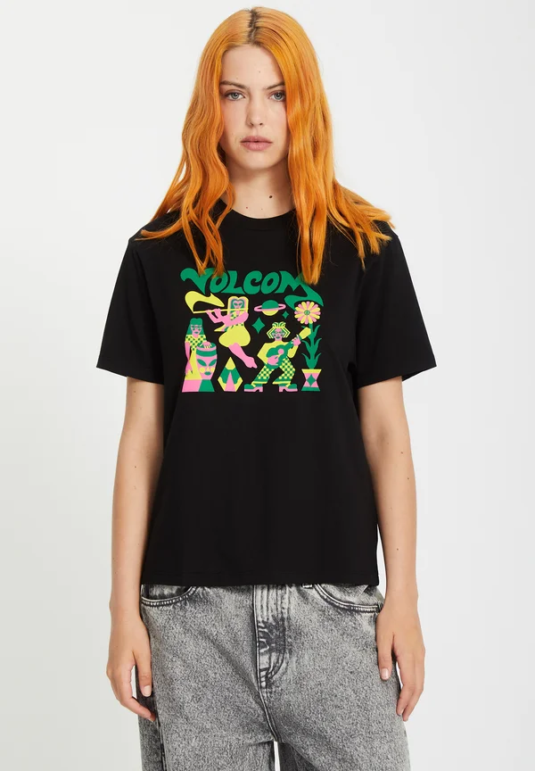 TEE RADICAL DAZE UP - Print T-shirt - black