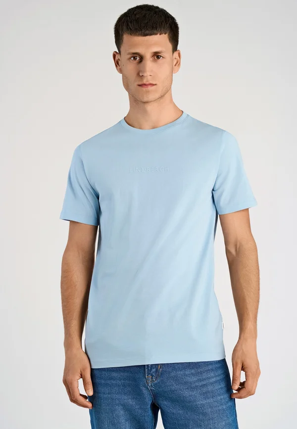 TEE S/S - Basic T-shirt - soft blue