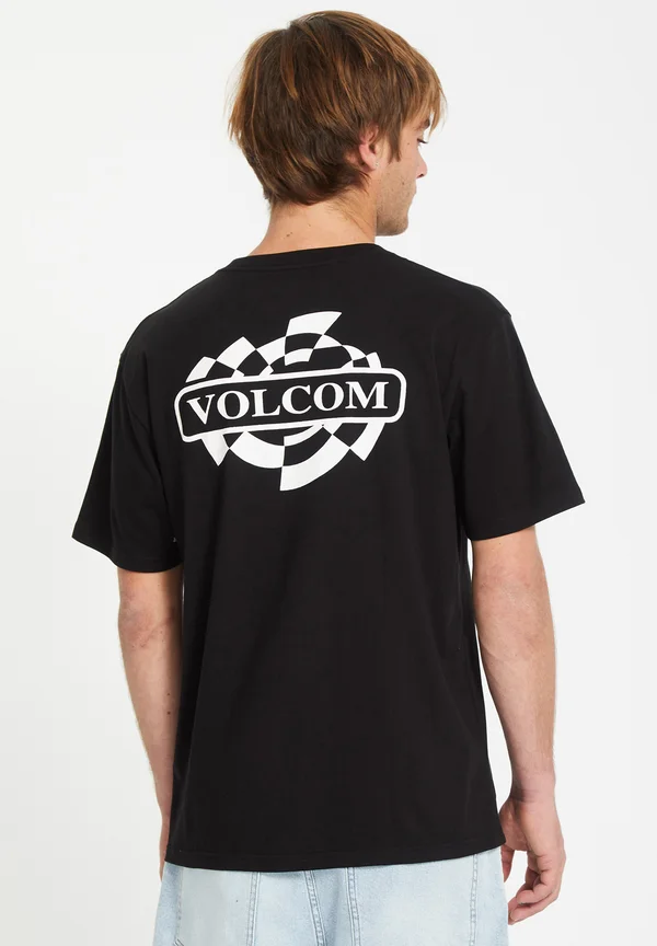 TEE STARTLOG - Print T-shirt - black