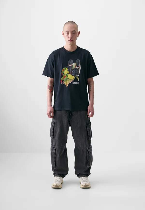 TEE TOUCAN - Print T-shirt - black