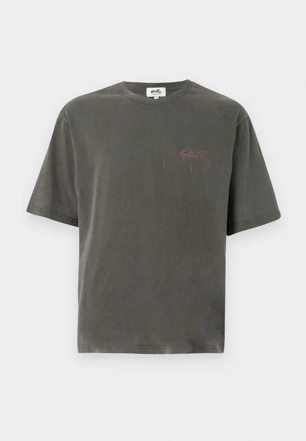 TEE UNISEX - Print T-shirt - washed black ink