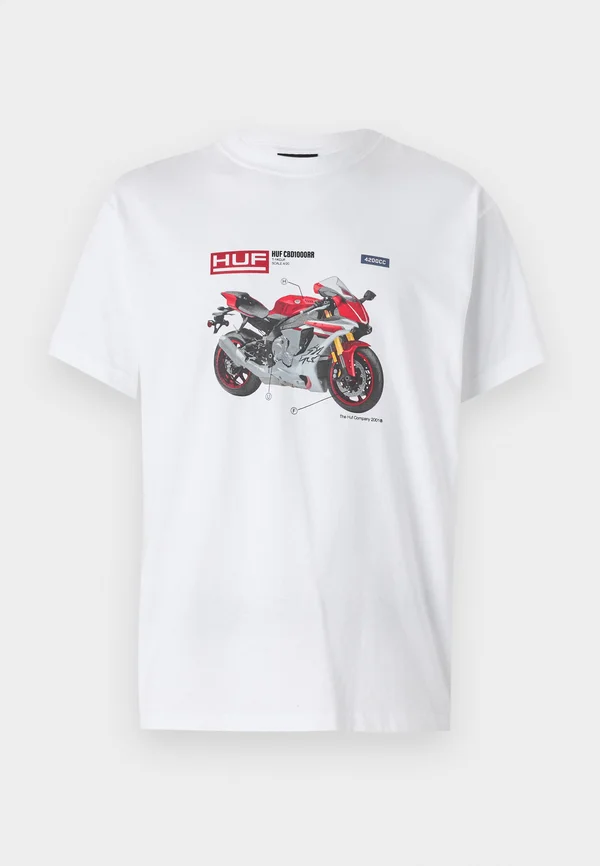 TEE UNISEX - Print T-shirt - white