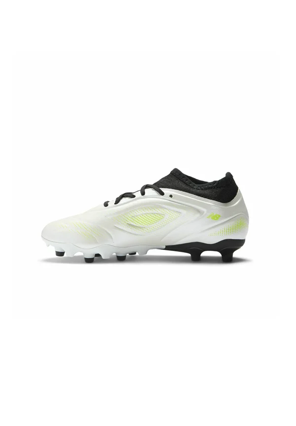 TEKELA TEAM LOW LACED JNR FG V - Football boots artificial grass - white black