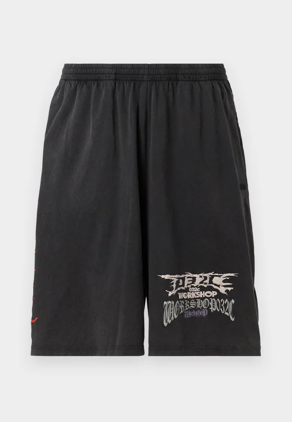 TELEPRESENCE COMFORT UNISEX - Shorts - faded black