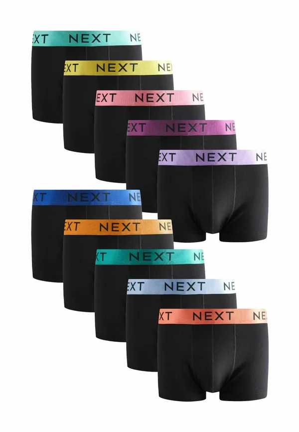 TEN PACK - Trunks - black shiny colour waistbands