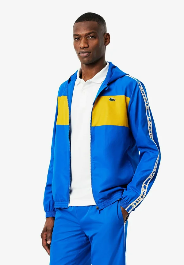 TENNIS JACKET - Training jacket - bleu   jaune f