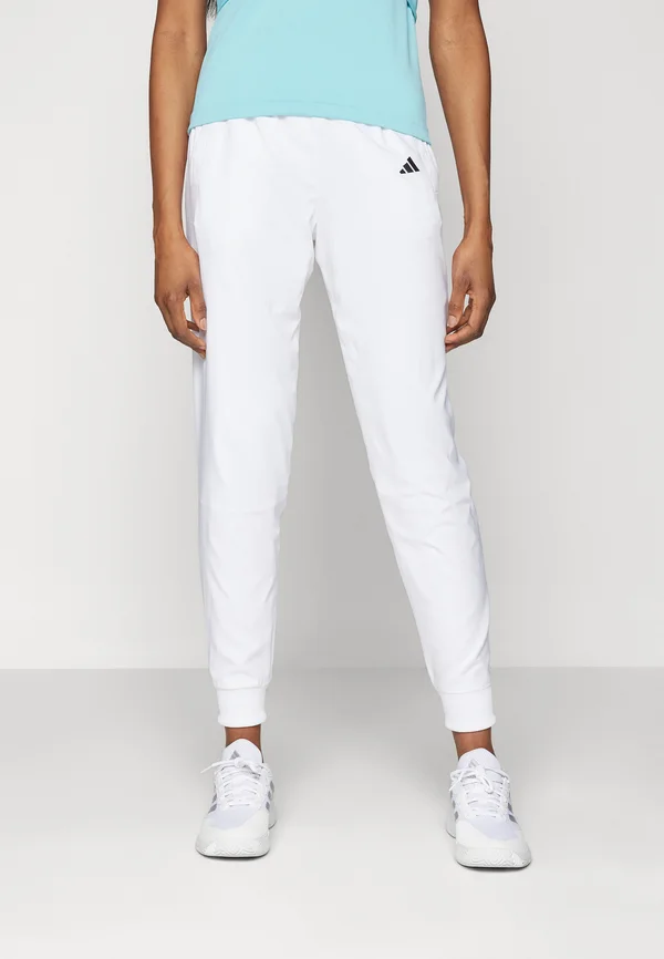 TENNIS WALK-ON - Tracksuit bottoms - white