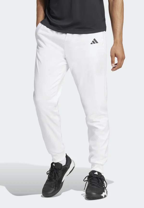 TENNIS WALK-ON - Tracksuit bottoms - white