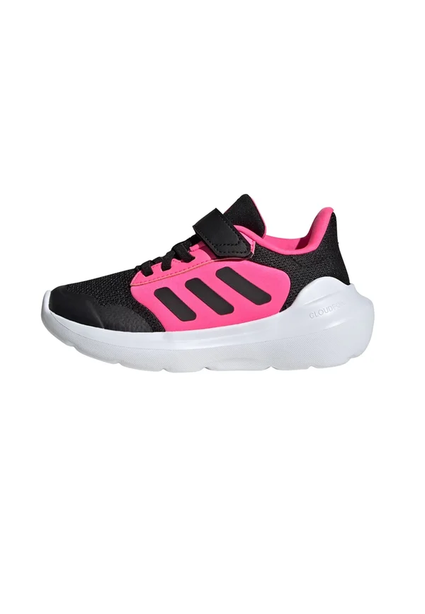 TENSAUR RUN 3.0 UNISEX - Road running shoes - core black core black lucid pink