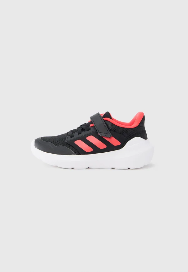 TENSAUR RUN 3.0 UNISEX - Road running shoes - core black/lucid red/white