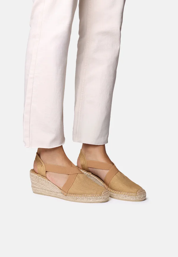 TER - Platform heels - honey