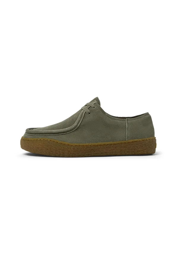 TERRENO - Casual lace-ups - mittelgrün