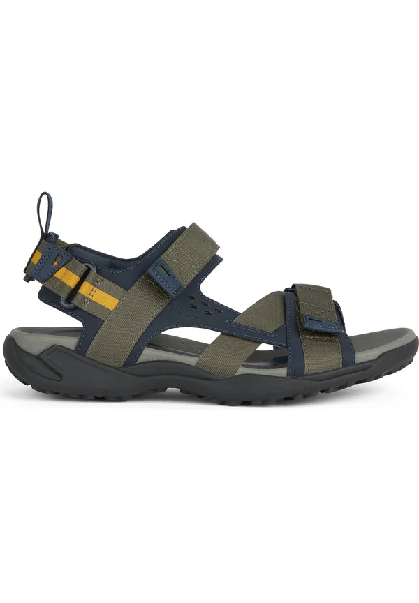 TERRENO + GRIP - Walking sandals - military navy