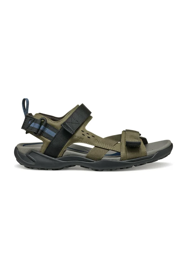 TERRENO GRIP - Walking sandals - military