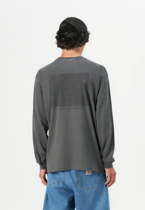 TERRESTRIAL - Long sleeved top - black/graphite