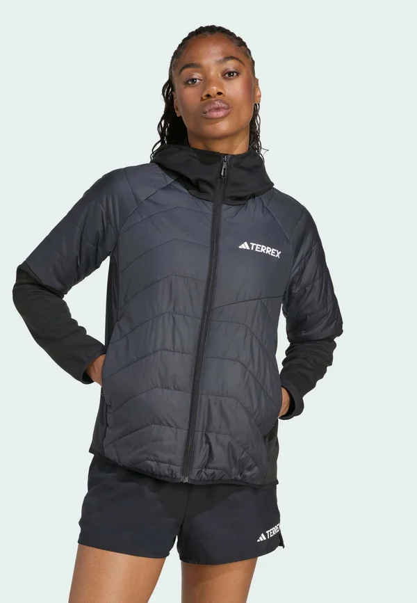 TERREX MULTI CLIMAWARM INSULATED HYBRID HOODED - Winter jacket - black