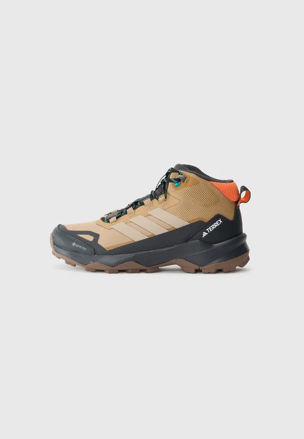 TERREX SKYCHASER AX5 GTX - Hiking shoes - cardboard/blanch cargo/semi impact orange