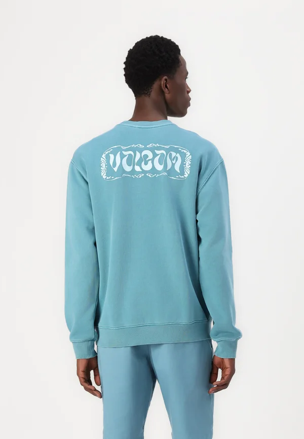 TERRY STONED CREW - Sweatshirt - used blue