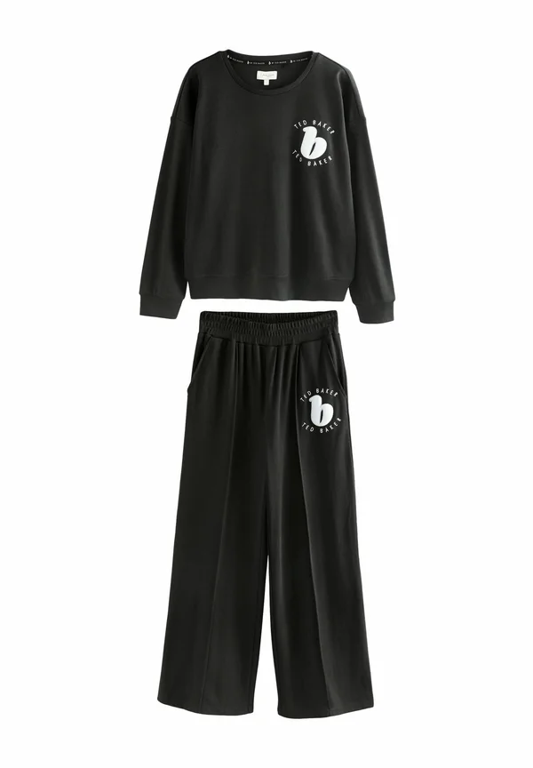 TEXTURED SET - Pyjamas - black