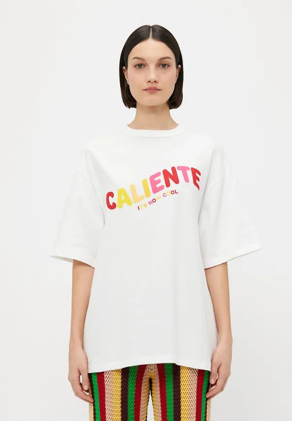 THE BOX TEE - Beach accessory - white