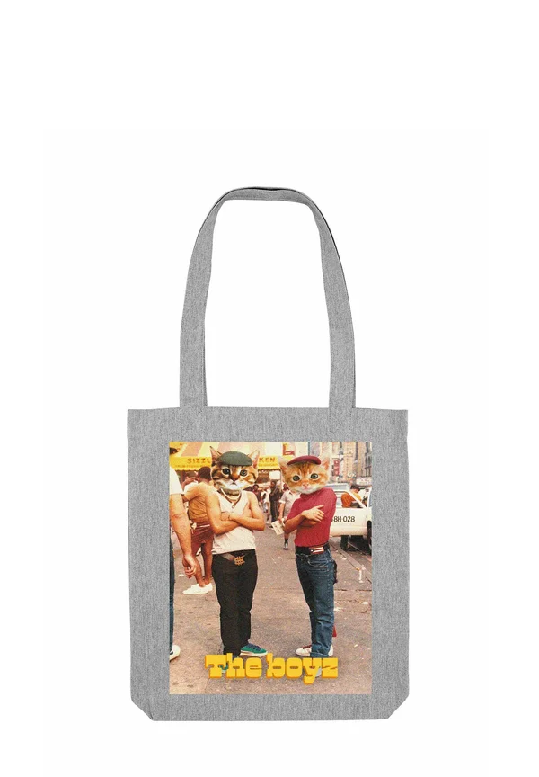 THE BOYZ PRINT - Tote bag - mottled grey