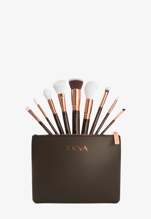 THE COMPLETE BRUSH SET (ROSÈ GOLDEN EDITION) - Makeup brush