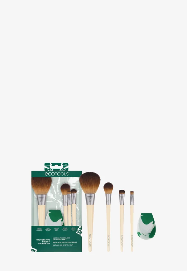 THE CORE FIVE BRUSH + SPONGE SET - Makeup brush set - 0