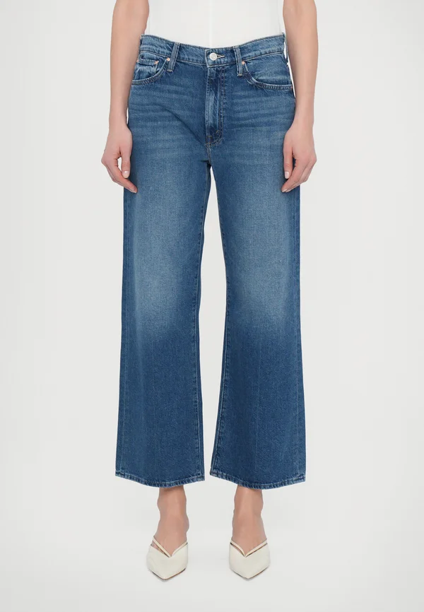 THE DODGER ANKLE - Relaxed fit jeans - dark blue denim