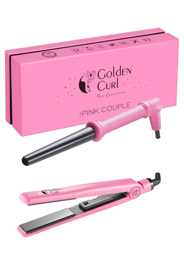 THE DOUBLE SET - Hair Styling Tool - pink