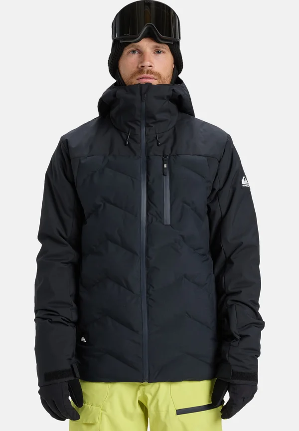 THE EDGE FUNKTIONELLE MIT KAPUZE - Snowboard jacket - true black
