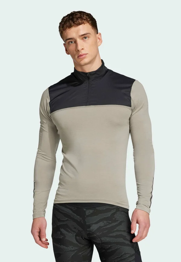 THE GRAVEL CYCLING LONG SLEEVE - Cycling Jersey - silver pebble