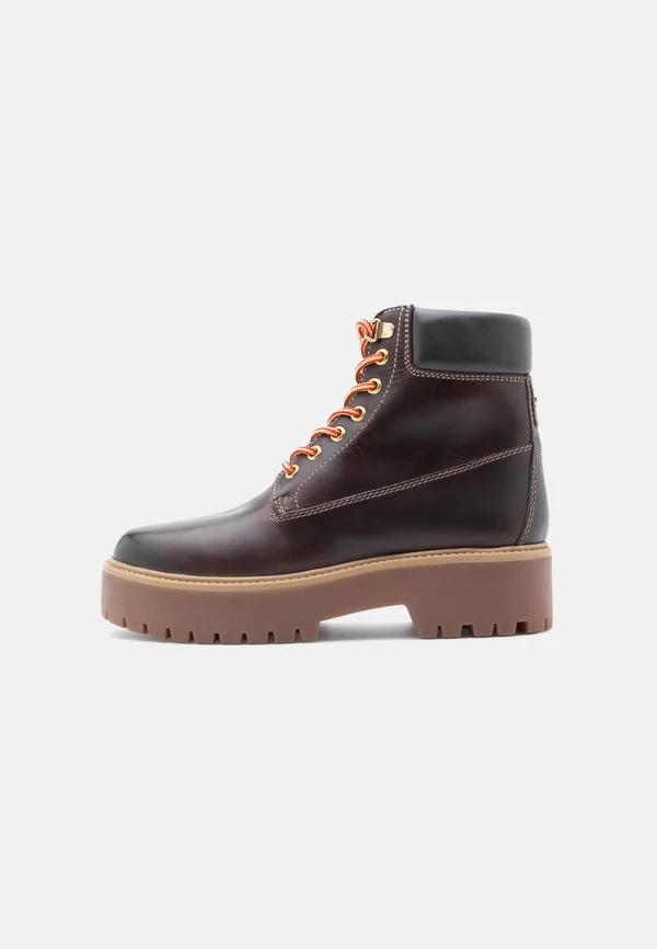 THE HIKE AND ME - Platform ankle boots - brown