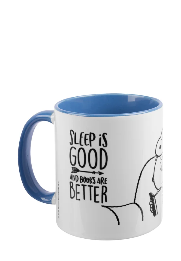 THE PEANUTS - BOOKS ARE BETTER - Other accessories - weiß/blau