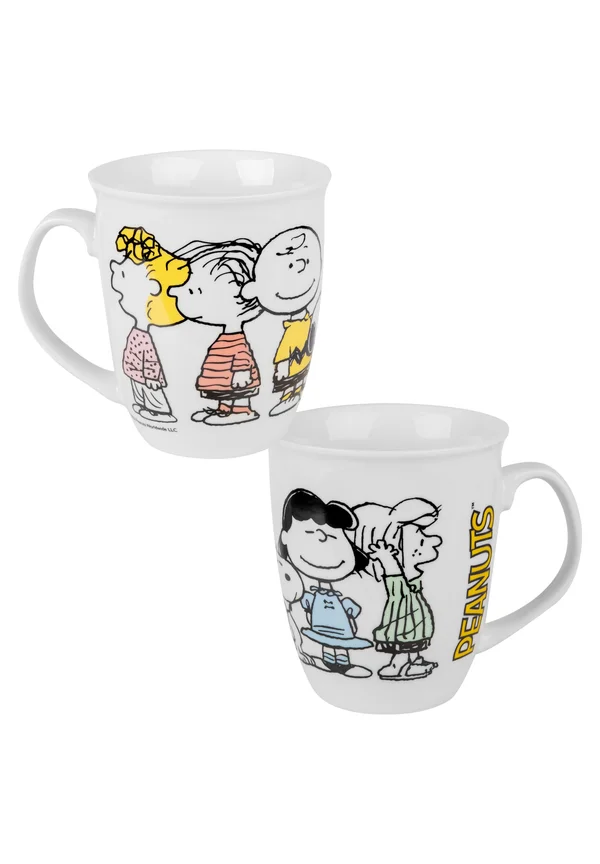 THE PEANUTS FAMILY TASSE - SNOOPY TASSE KAFFEETASSE KAFFEEBECHER - Drink bottle - weiß
