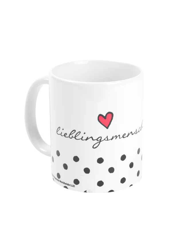 THE PEANUTS SNOOPY  KAFFEEBECHER -320ml - Drink bottle - weiß