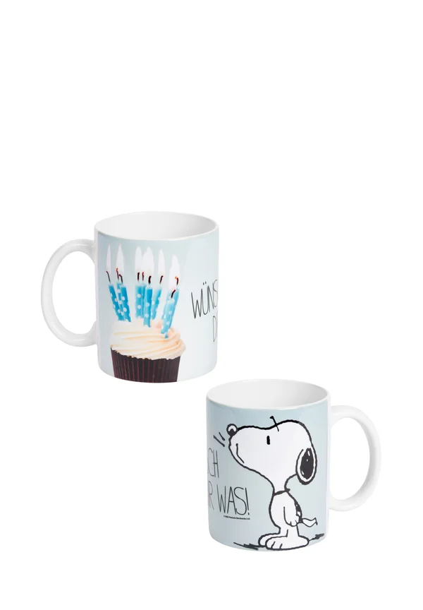THE PEANUTS SNOOPY - WÜNSCH DIR WAS 2 PACK - Drink bottle - blau