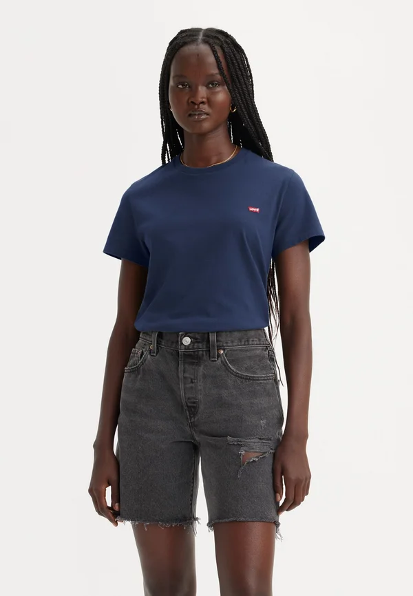 THE PERFECT TEE - Basic T-shirt - tessa stripe anise f