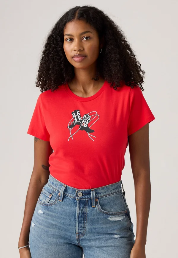 THE PERFECT TEE - Print T-shirt - true red