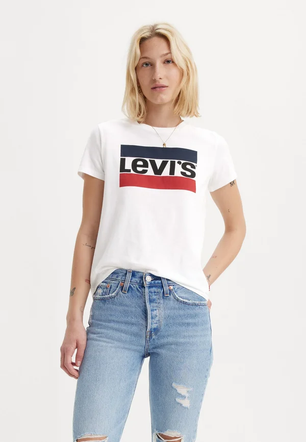 THE PERFECT TEE - Print T-shirt - white