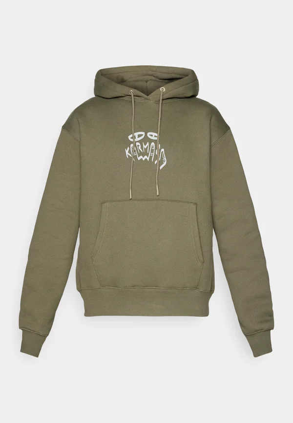 THE REAL WARM HOODIE - Hoodie - olive
