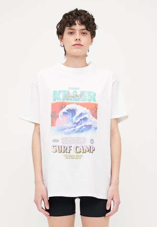 THE SIGNATURE TEE - Beach accessory - white