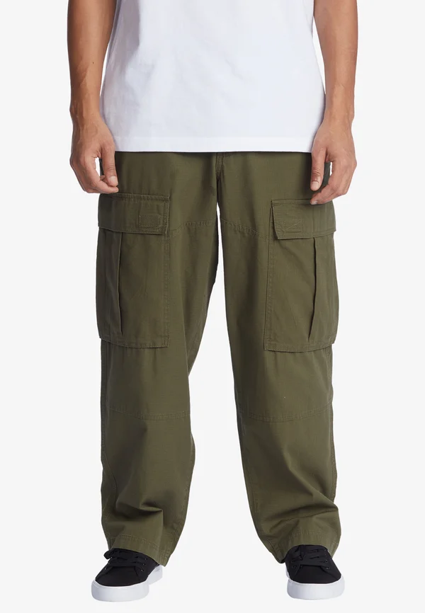 THE TUNDRA - - Cargo trousers - ivy green