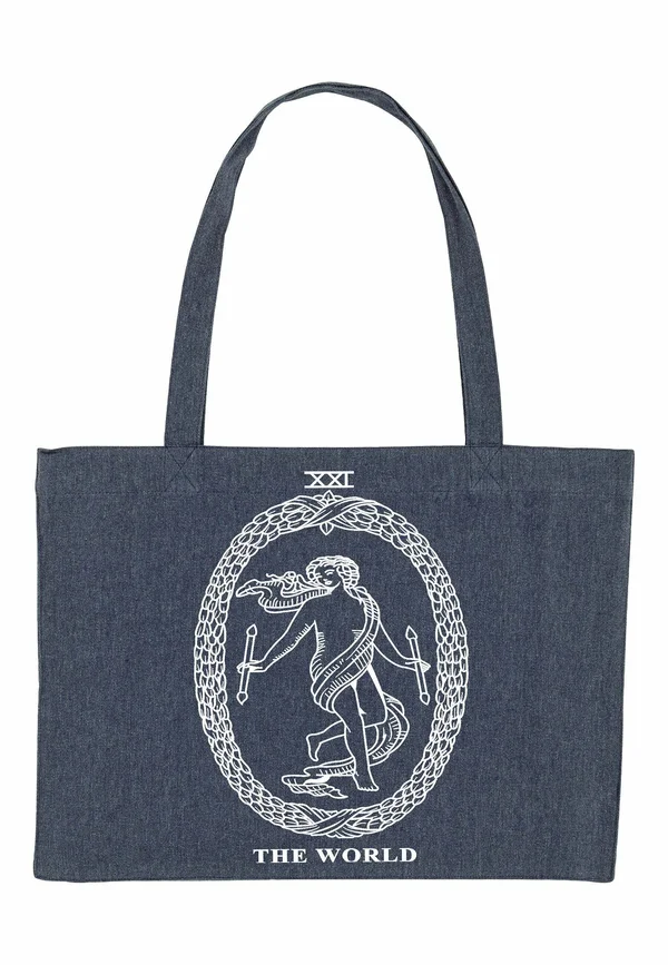 THE WORLD - Tote bag - blue