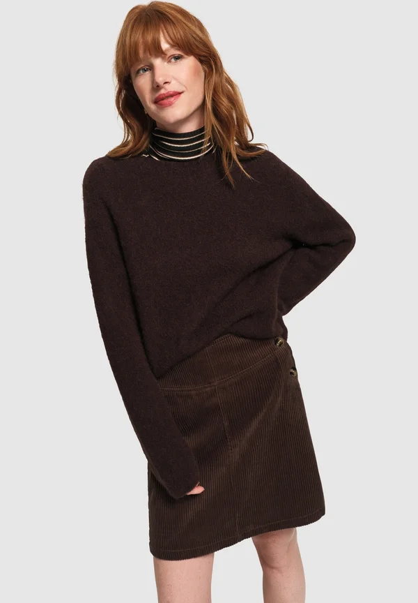 THELMA SOFT - Jumper - dark brown