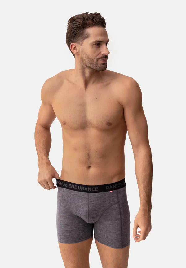 THERMAL TRUNKS - Boxer shorts - grey