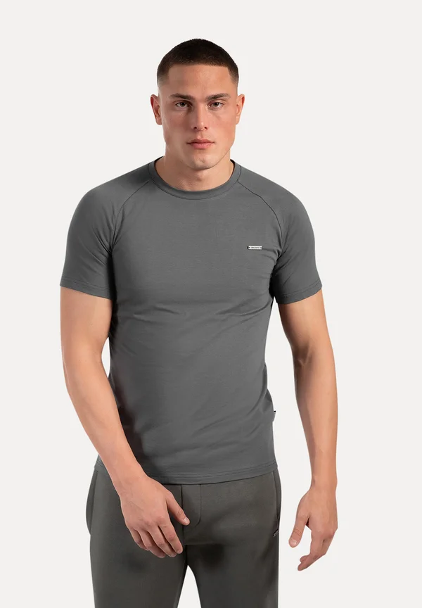 THILO BASIC TEE - Fitness / Yoga - grau