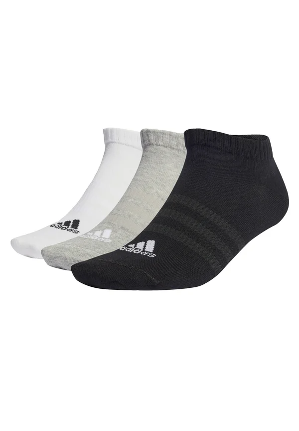 THIN AND LIGHT SPORTSWEAR LOW-CUT 3 PAI - Trainer socks - medium grey heather   white   black