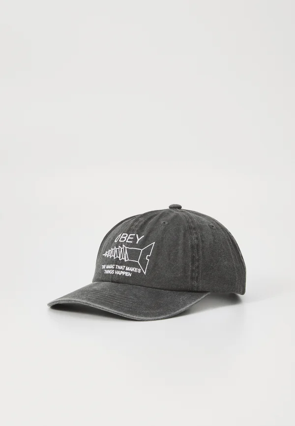 THINGS HAPPEN UNISEX - Cap - pigment black