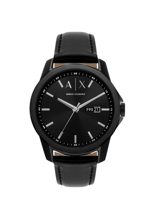 THREE-HAND DAY-DATE - Watch - black